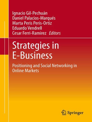 cover image of Strategies in E-Business